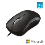 Mouse Optical Basic Com Fio Usb Preto Microsoft - P5800061