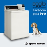 Lavadora Vertical para Roupas de PET