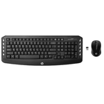 Kit Teclado + Mouse Wireless HP Preto - LV290