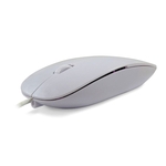 Mouse Hardline Am-3212 Slim Usb Branco 1000 Dpi