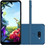 Smartphone LG K40s 32GB Dual Chip Android 9 Tela 6.1" Octa Core 2.0GHz 4G Câmera 13+5MP - Azul