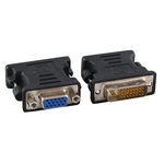 Adaptador DVI-D Dual-link Macho para VGA DB15 Fêmea Hitto 210001