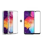 Capa Anti Shock Samsung Galaxy A50 + Pelicula Vidro 3d